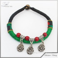 Stylish bracelet charms wax rope handmade bracelet with good quality